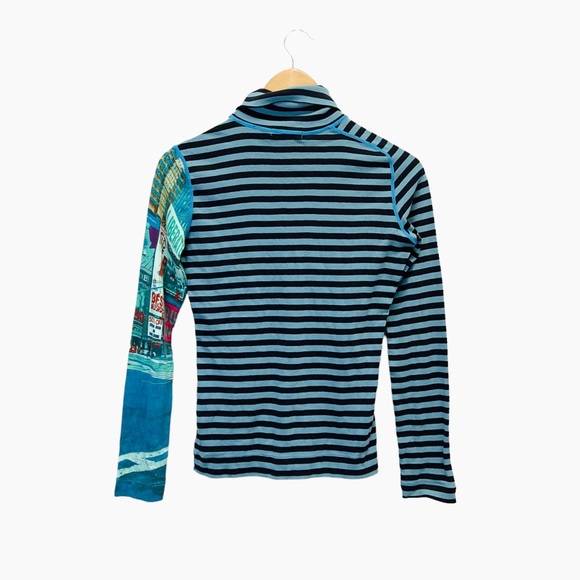 Custo Barcelona Turtleneck Knit Top Size 1 - Picture 4 of 7